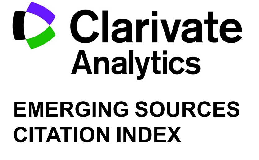 Clarivate Analytics - Web of Science - Emerging Sources Citation Index (ESCI-WoS)